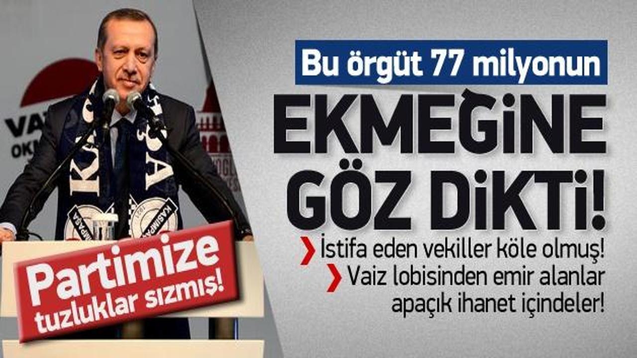 Başbakan Erdoğan: AK Parti'ye sızmış tuzluklar varmış