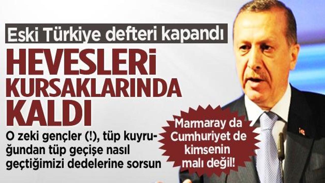 Başbakan Erdoğan: Eski Türkiye defteri kapanmıştır!
