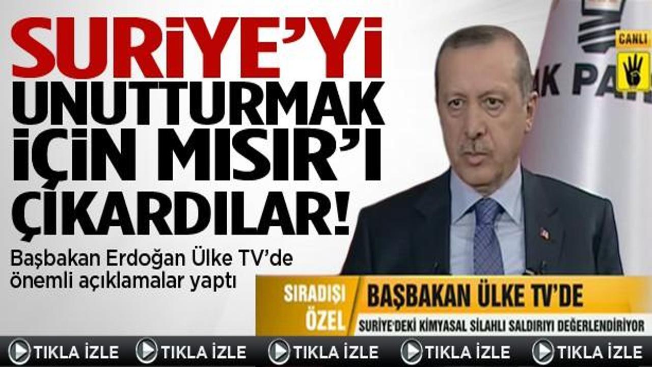 Başbakan Erdoğan'dan çarpıcı açıklamalar