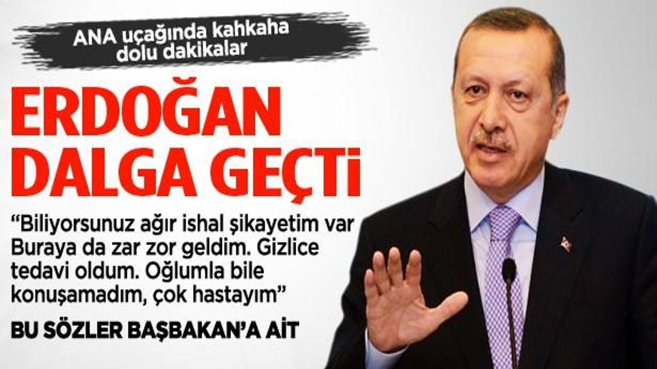 Başbakan Erdoğan hangi haberle dalga geçti?
