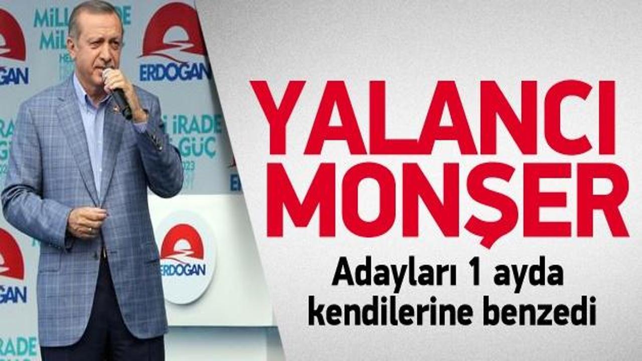 Başbakan Erdoğan Mersin'de İhsanoğlu'na yüklendi