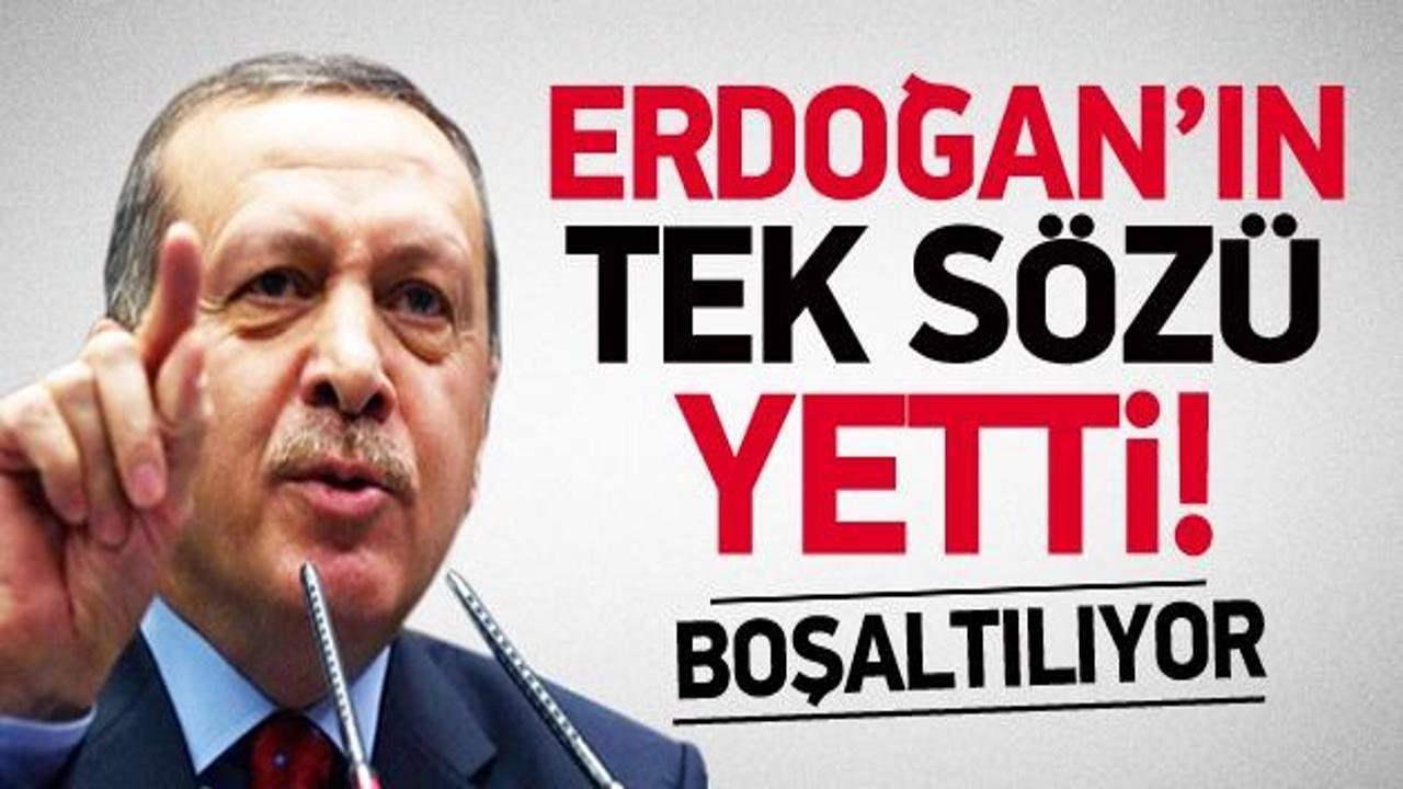 Başbakan Erdoğan talimat verdi, boşaltılıyor