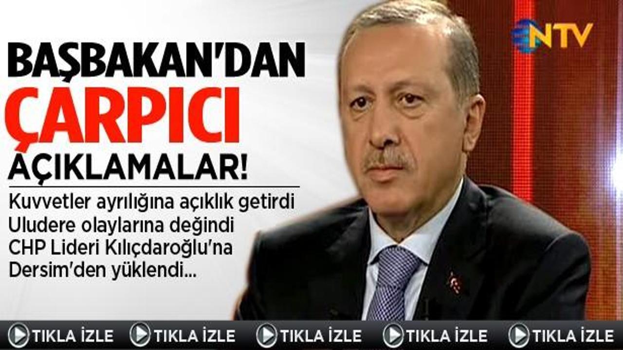 Başbakan Erdoğan'dan çarpıcı açıklamalar