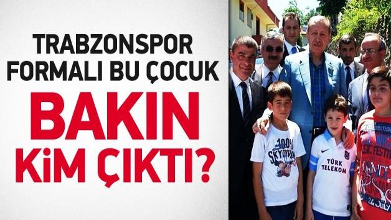 Başbakan Erdoğan'ın Trabzonsporlu torunu