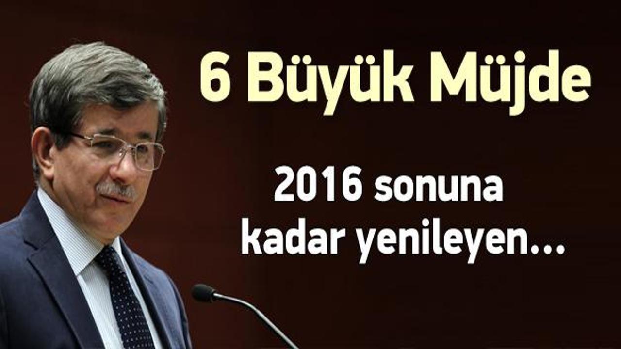 Başbakan'dan şof&ouml;r esnafına 6 b&uuml;y&uuml;k m&uuml;jde