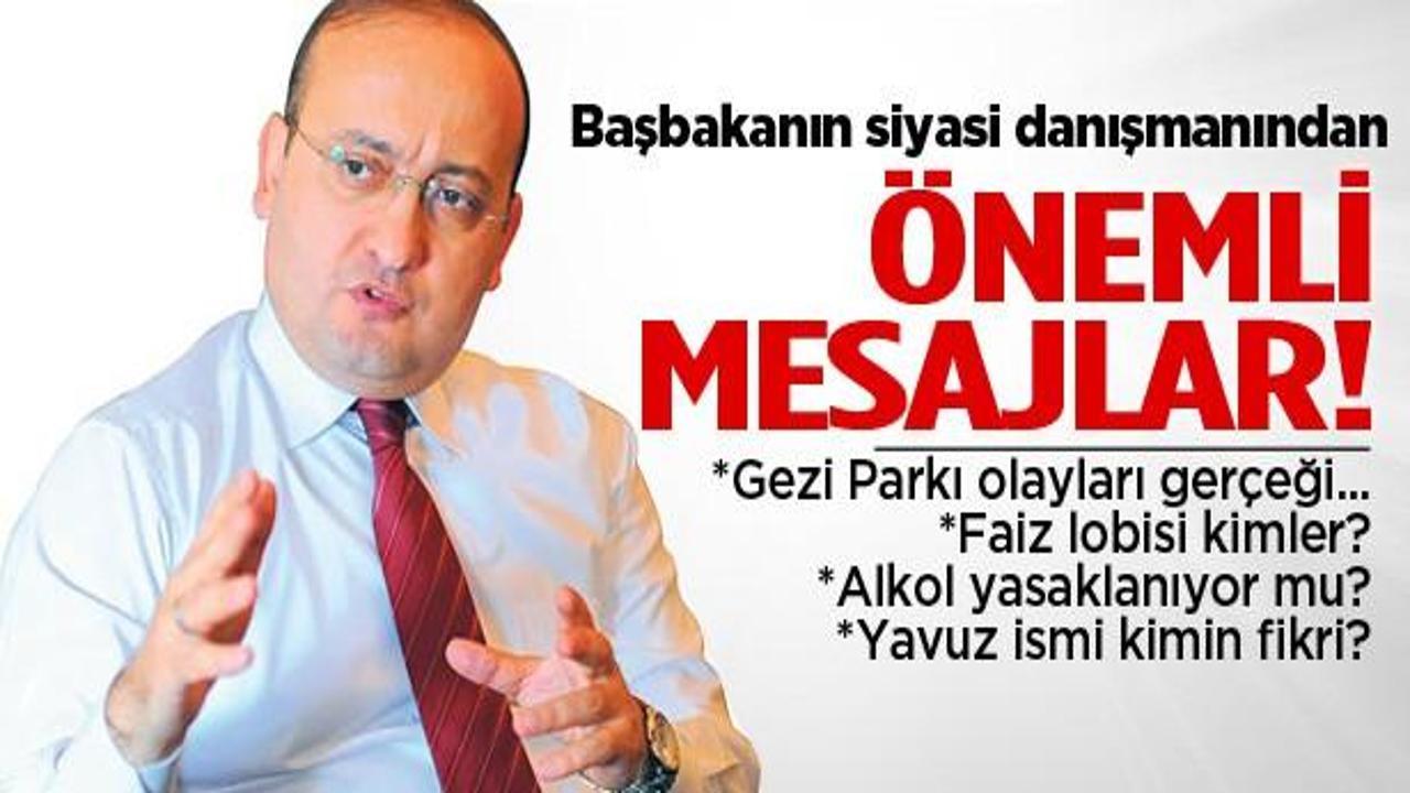 Başbakan'ın danışmanı Akdoğan konuştu