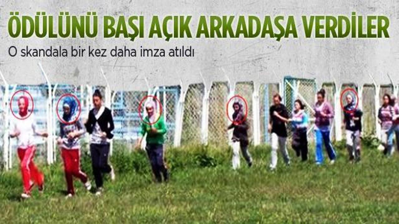 &Ouml;d&uuml;l&uuml;n&uuml; başı a&ccedil;ık arkadaşa verdiler!