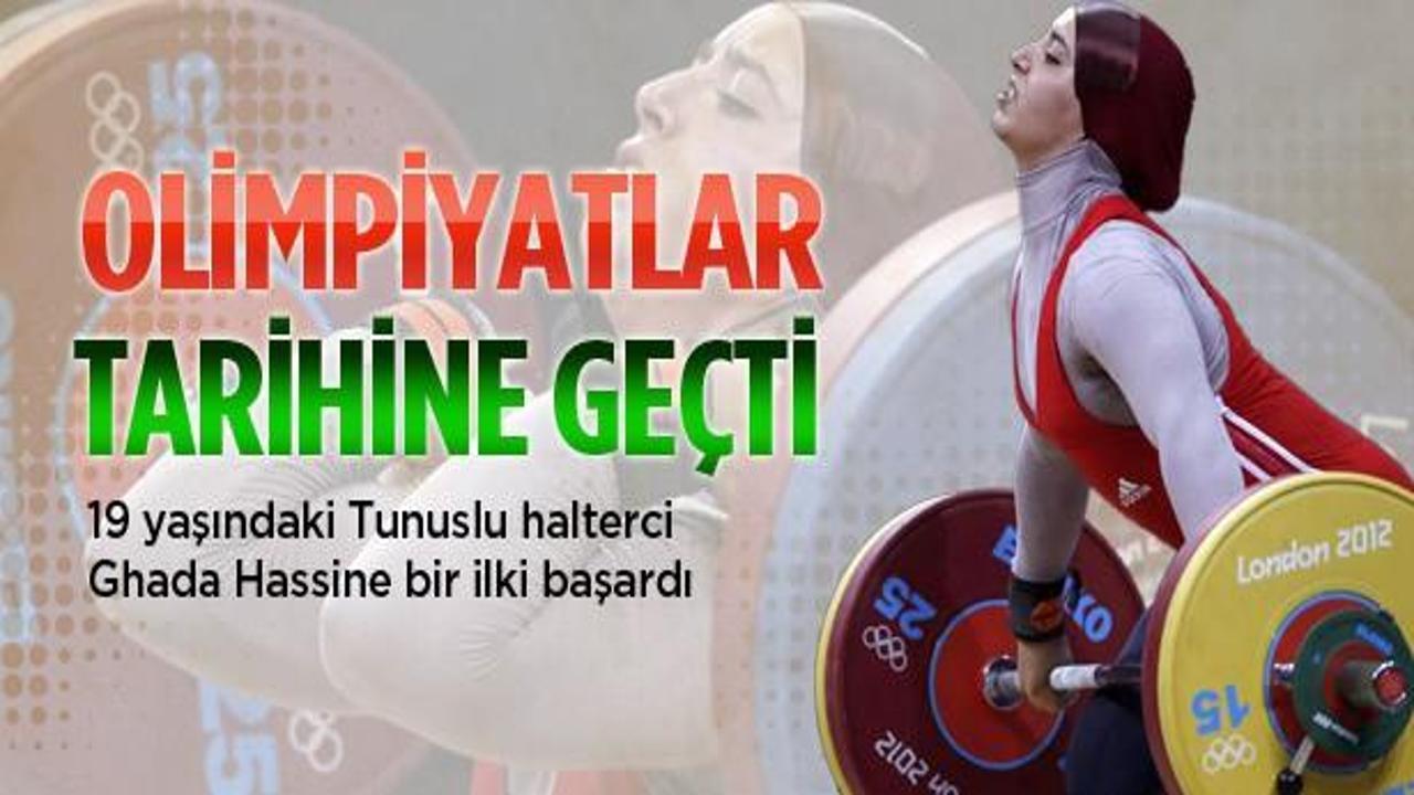 Baş&ouml;rt&uuml;l&uuml; halterci tarihe ge&ccedil;ti