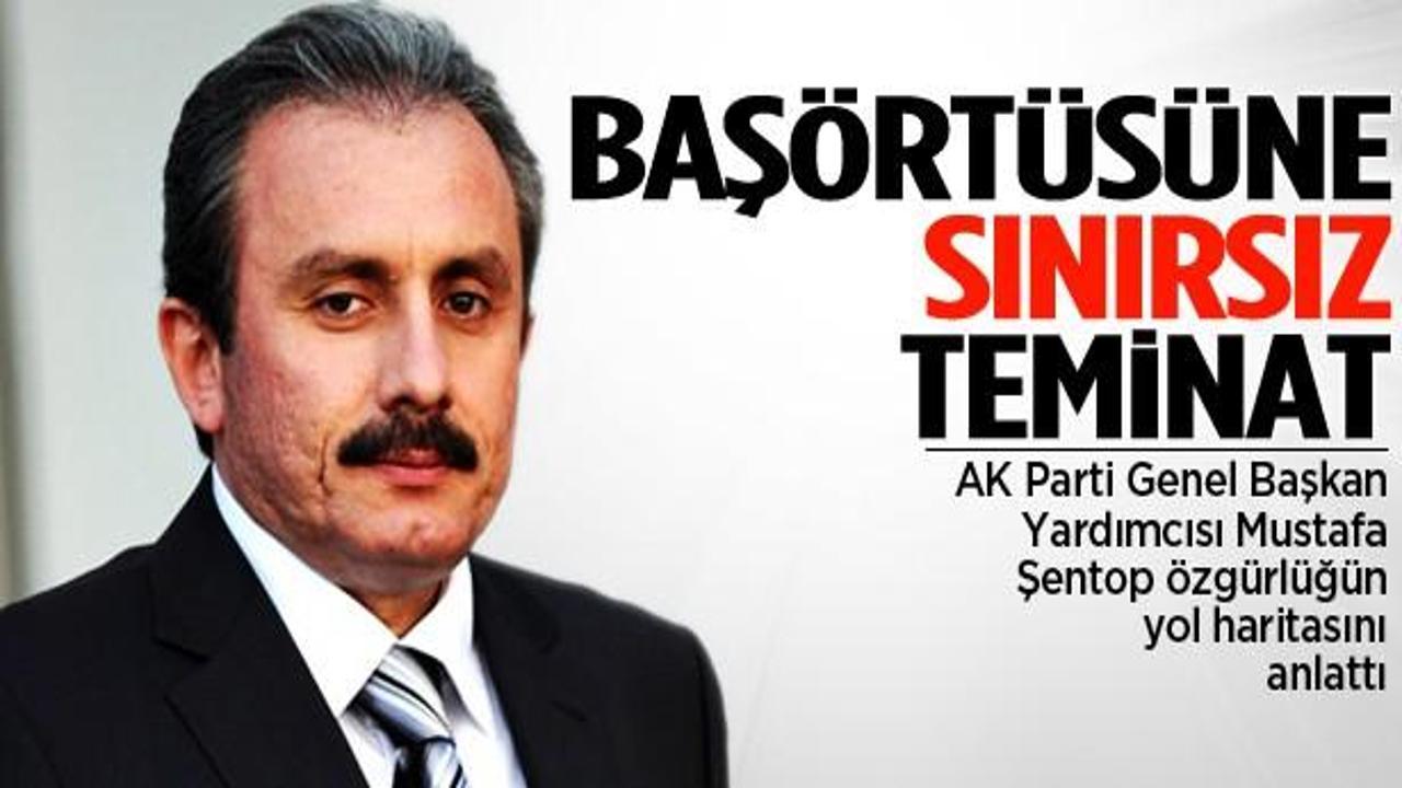 Başörtüsüne sınırsız teminat getirecek adım!
