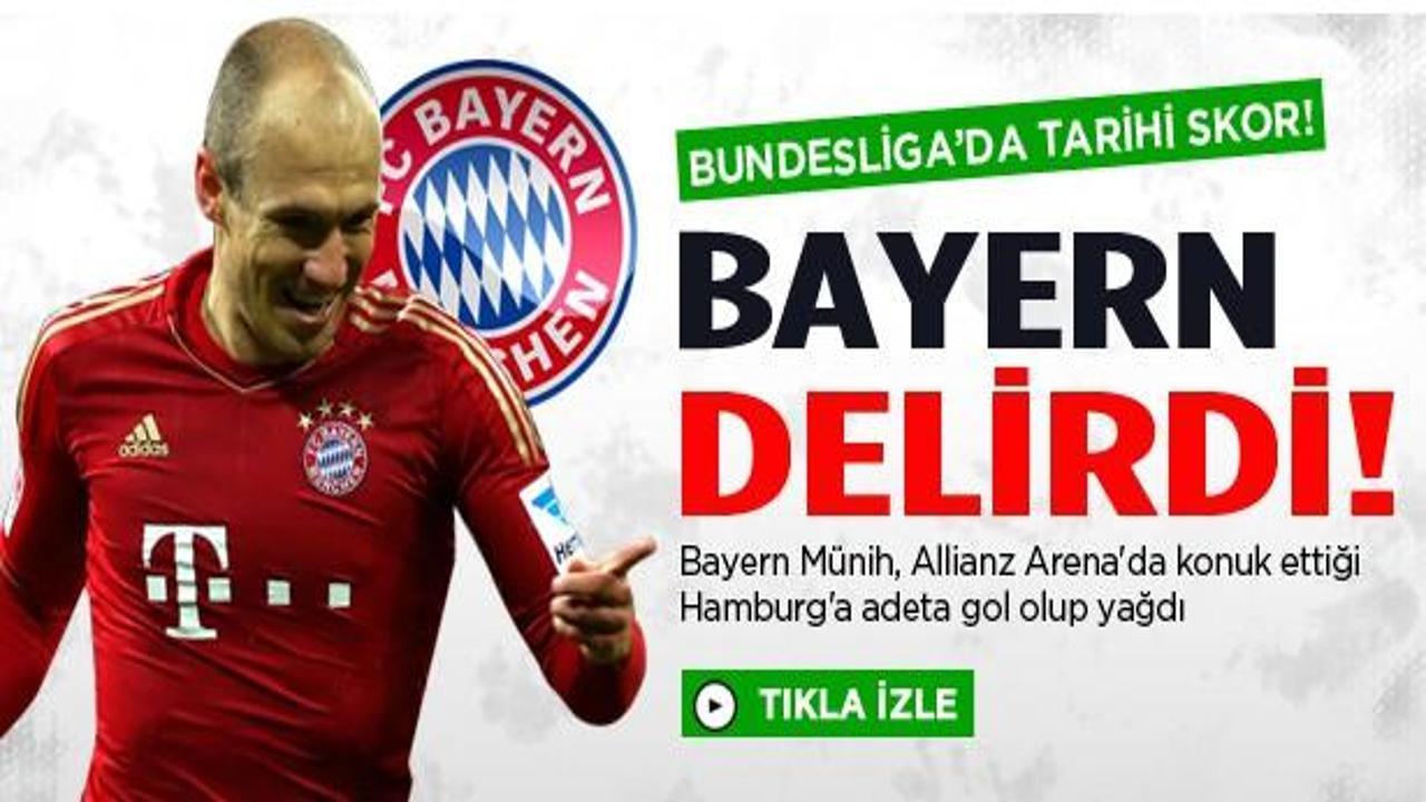 Bayern Münih delirdi: 9-2