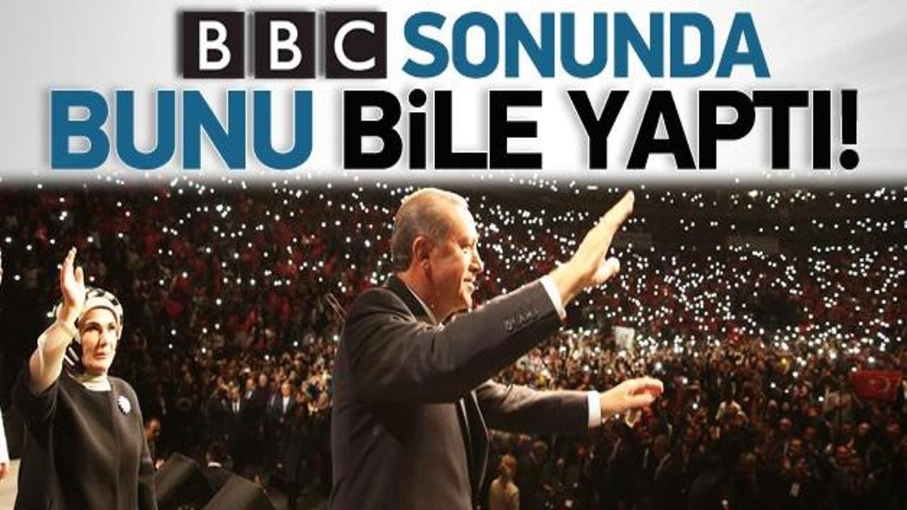 BBC Türkçe bunu bile yaptı!