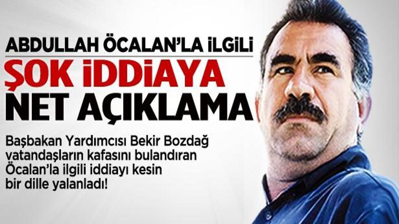 Bekir Bozdağ: Abdullah Öcalan'a af yok!
