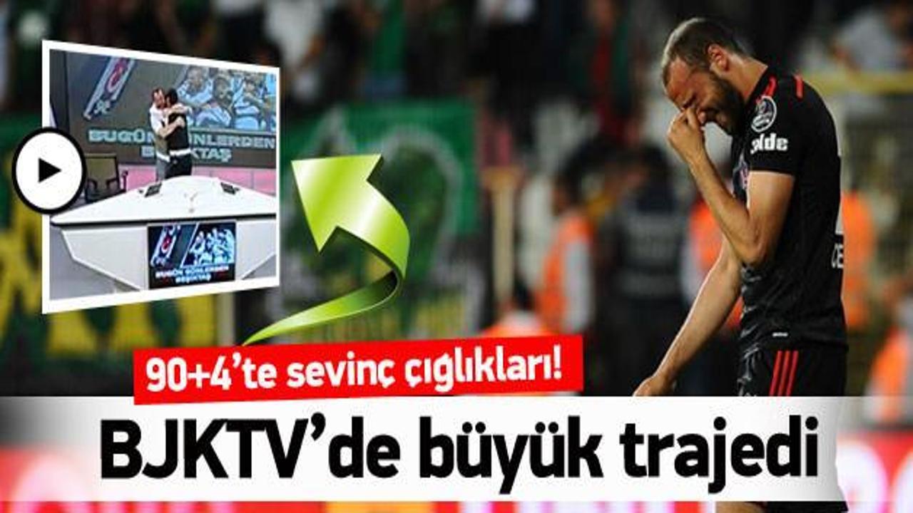 Beşiktaş'ın golü ofsayt sayılınca BJK TV