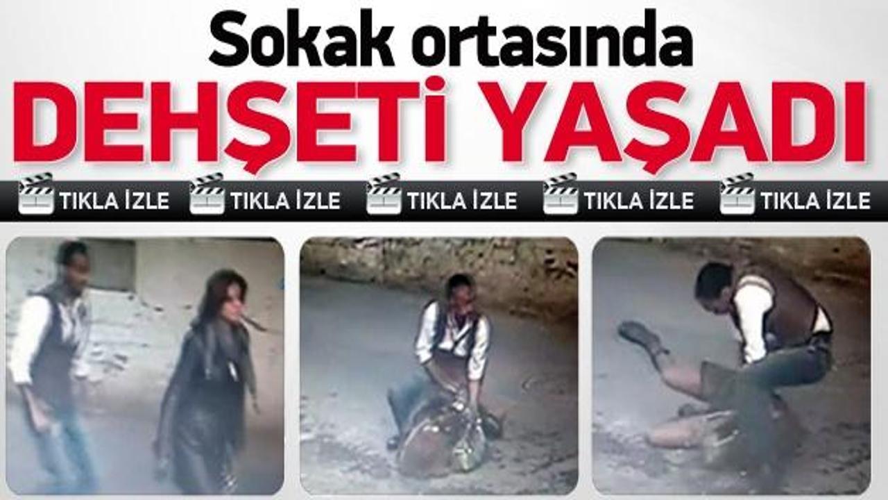 Beşiktaş'ta sokak ortasında gaspçı dehşeti