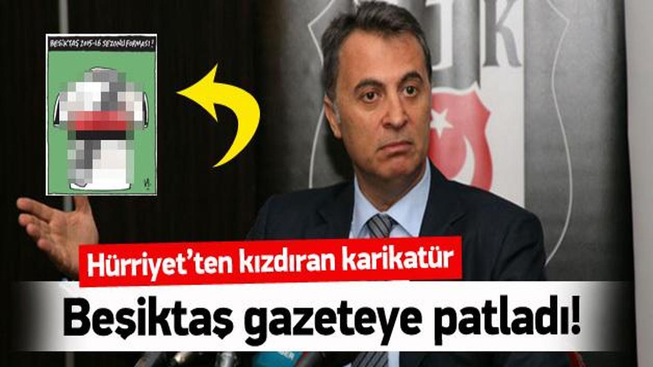 Beşiktaş'tan Hürriyet'e kınama!