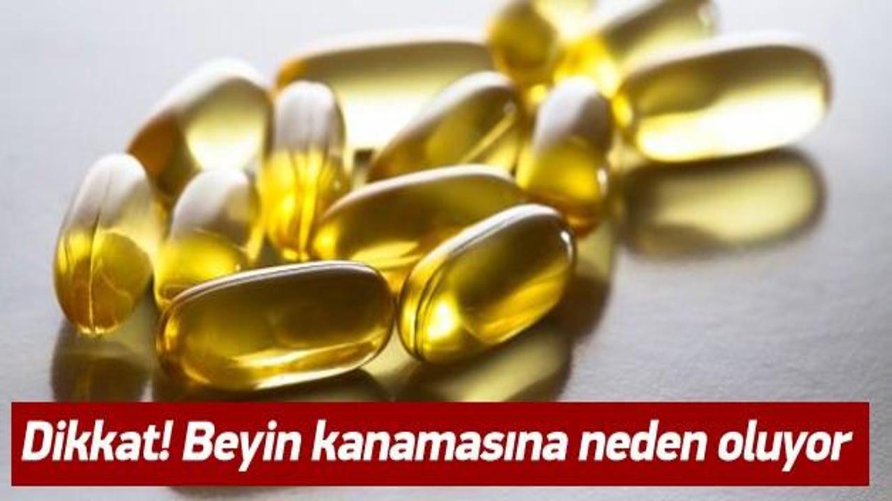 Omega-3'ün fazlası beyin kanamasına yol açabilir