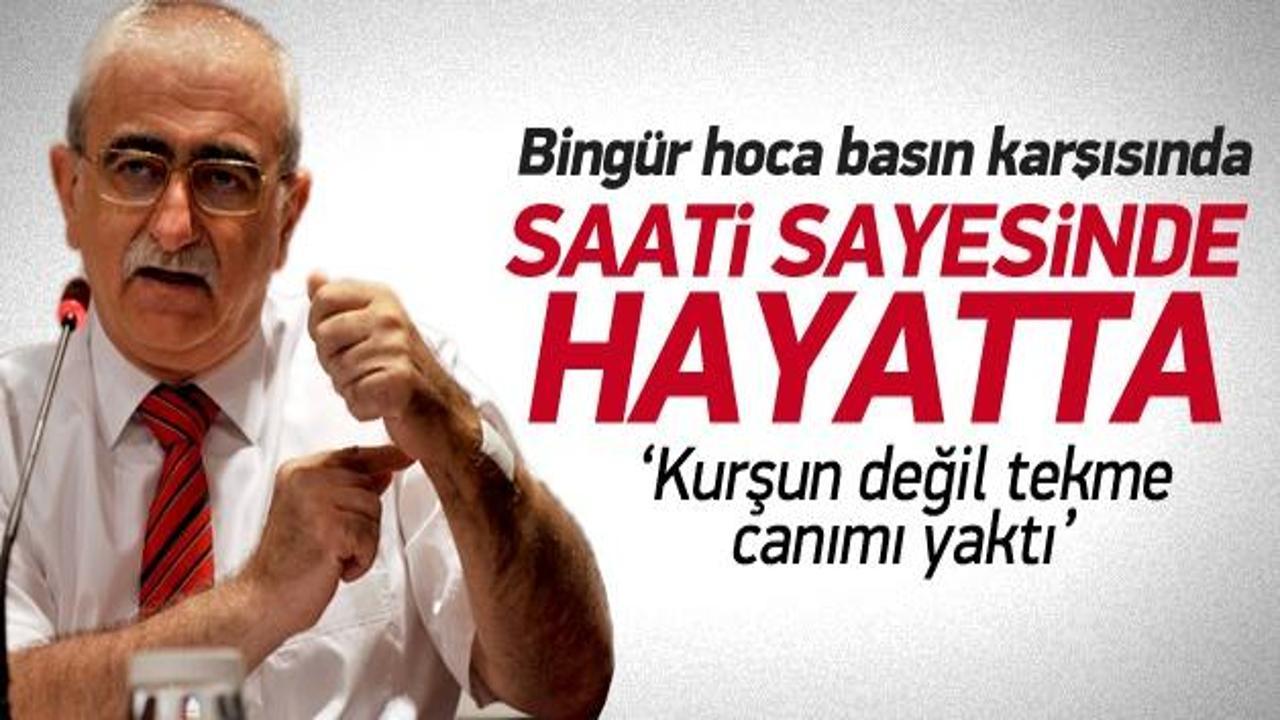 Bing&uuml;r S&ouml;nmez: Hayatımı saatime bor&ccedil;luyum