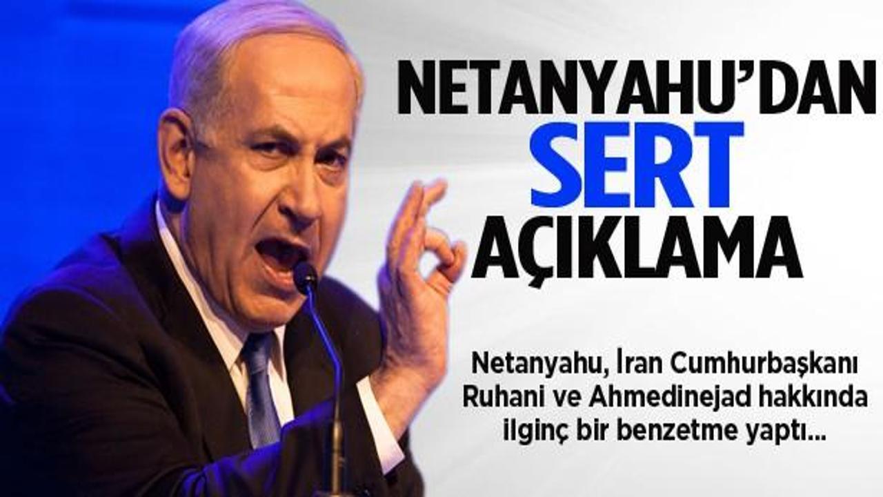 Binyamin Netanyahu'dan sert açıklama