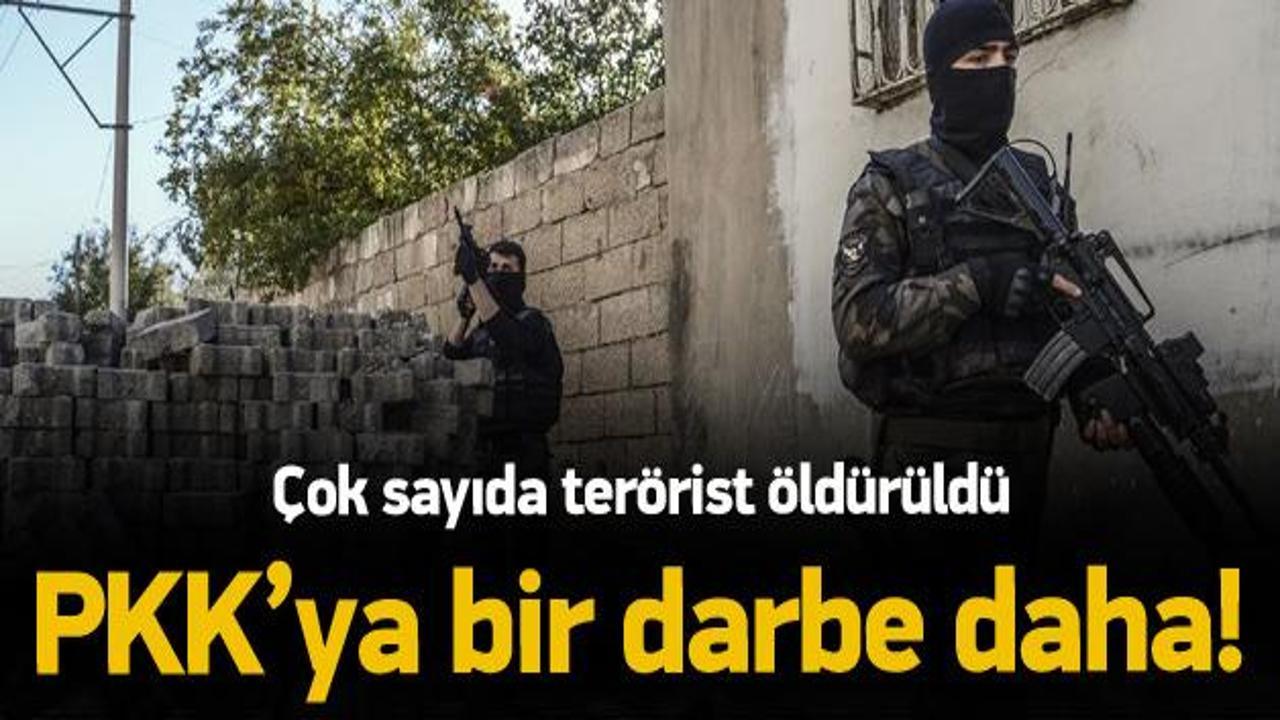 Bir darbe daha! Çok sayıda PKK'lı öldürüldü