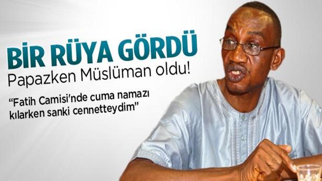 Bir r&uuml;ya g&ouml;rd&uuml;, papazken m&uuml;sl&uuml;man oldu