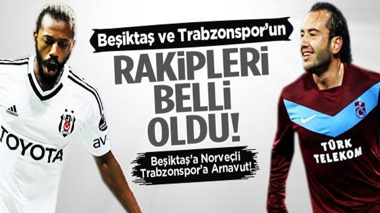 BJK ve TS'nin rakipleri belli oldu