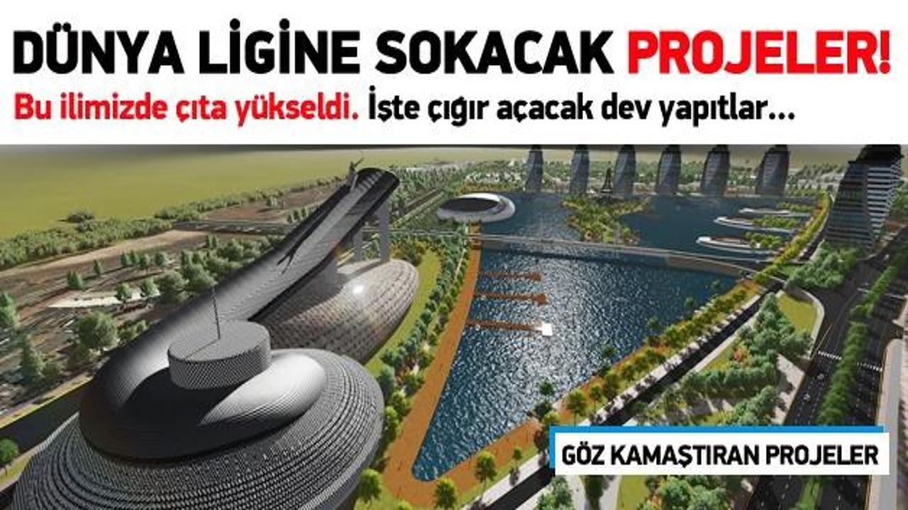 Kayseri'yi Dünya Ligi'ne sokacak proje!