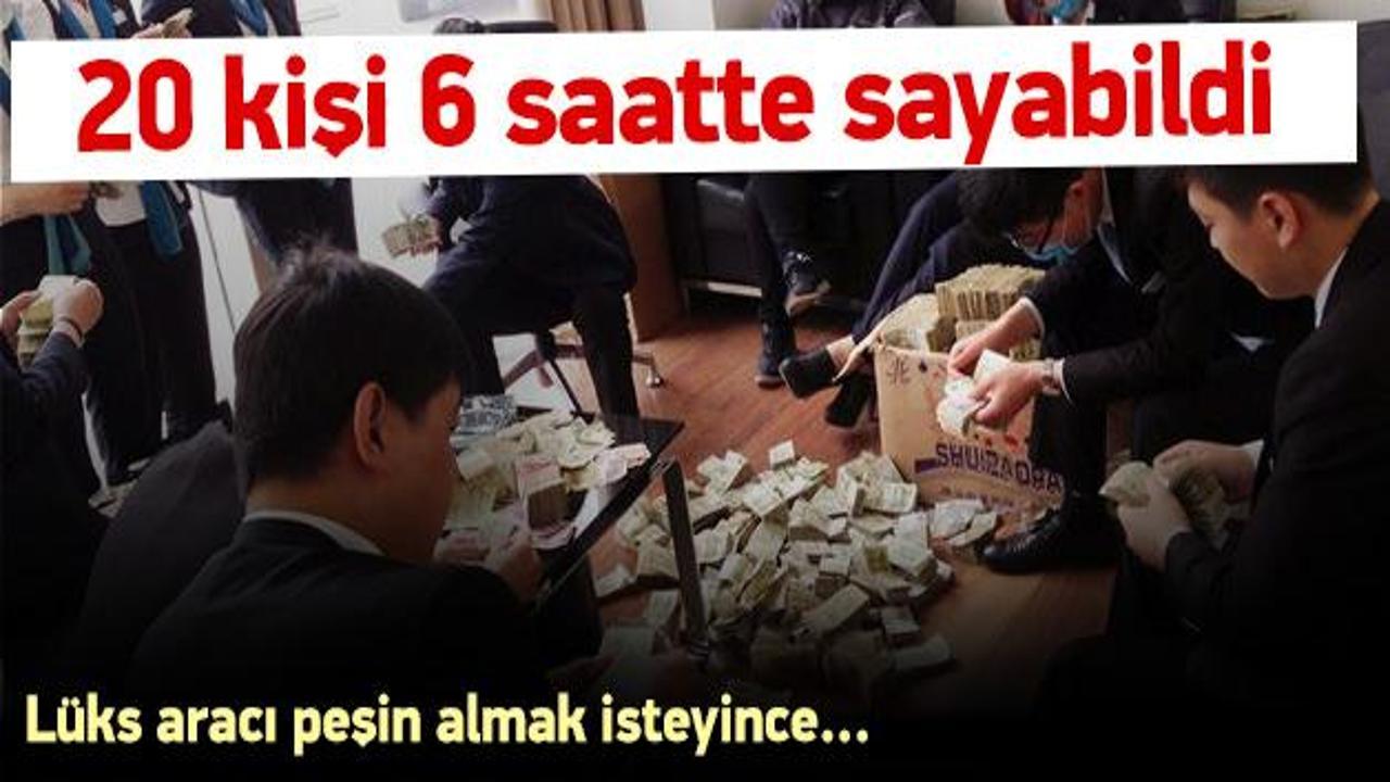 Bu nasıl satış! 20 kişi 6 saatte anca sayabildi
