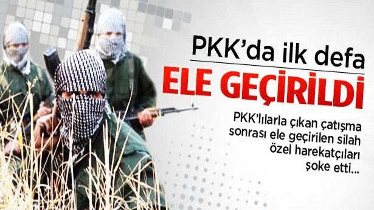 Bu silah PKK'da ilk defa ele geçirildi