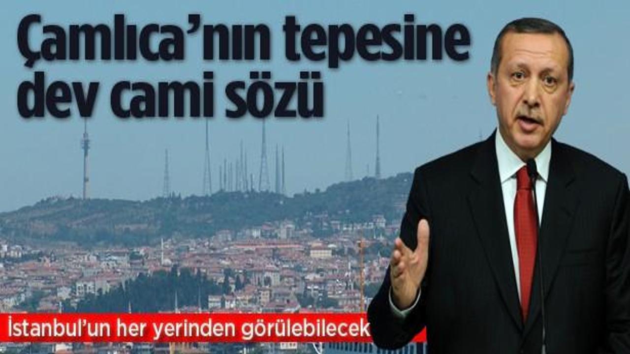 Çamlıca Tepesi'ne dev cami yapılıyor!