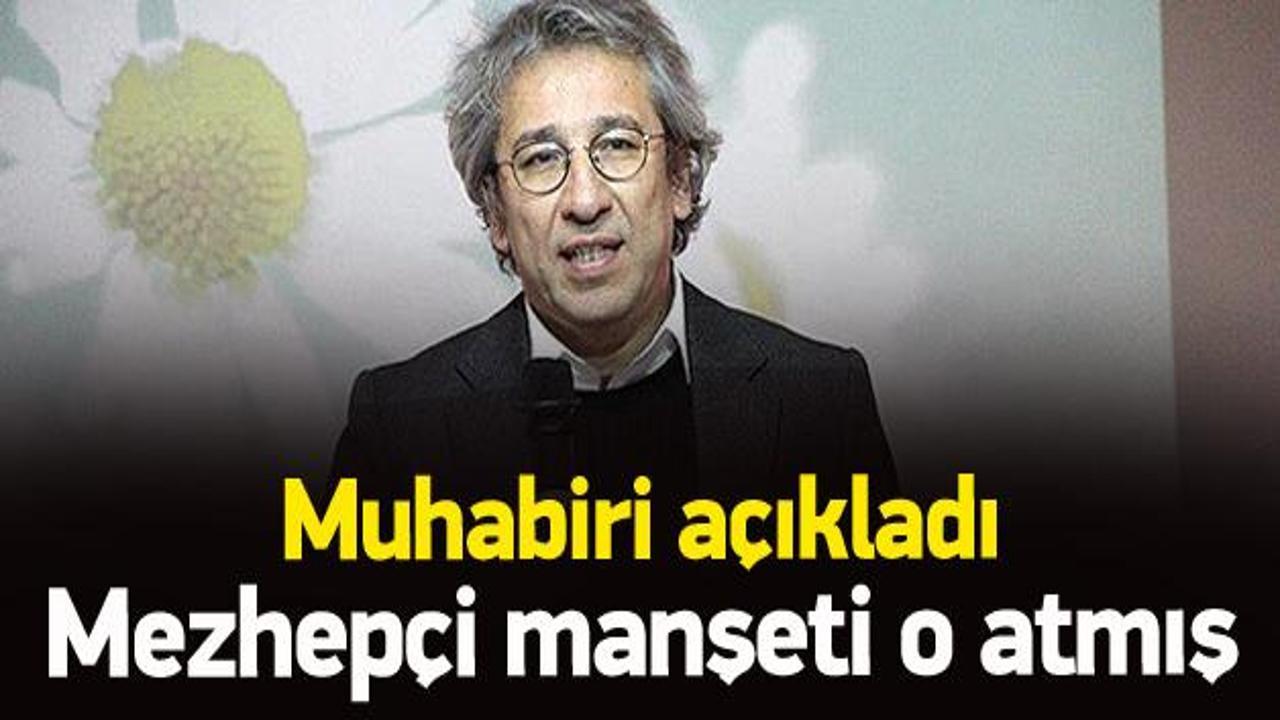 Can Dündar'dan mezhep provokasyonu