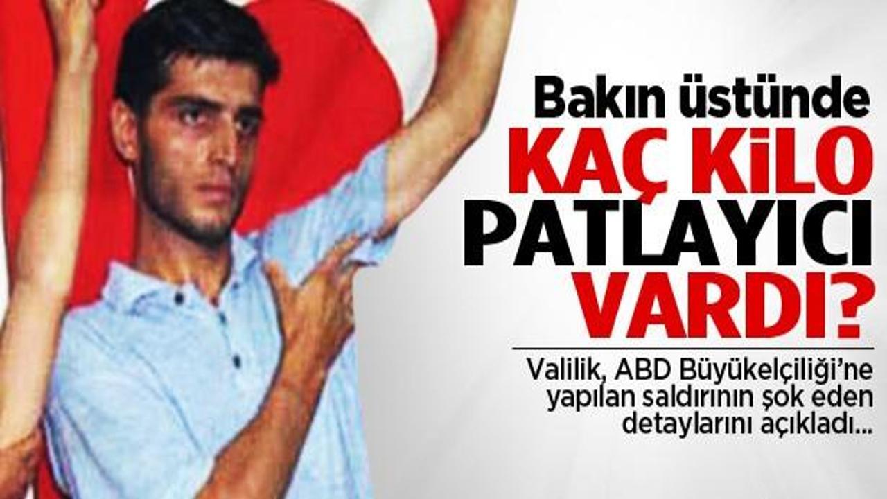 Canlı bomba 6 kilo patlayıcı ile saldırdı