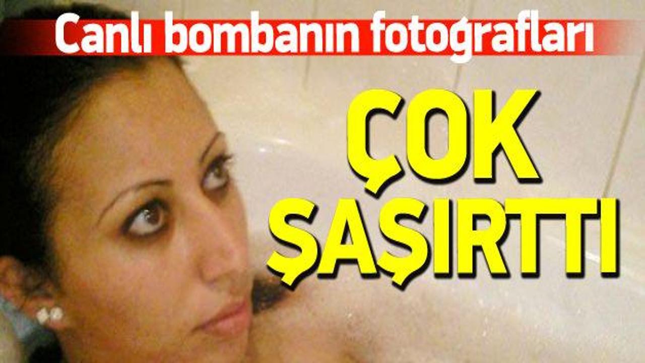 Canlı bombanın fotoğrafları çok şaşırttı