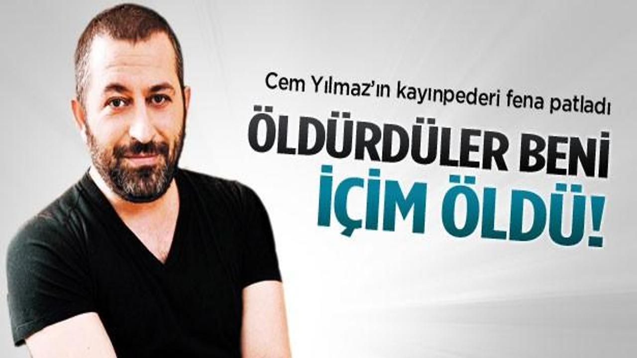 Cem Yılmaz'ın kayınpederi fena patladı