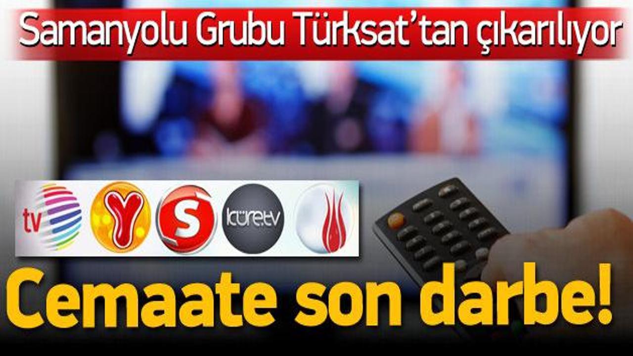 Cemaat TV'leri Türksat'tan da çıkarılıyor!