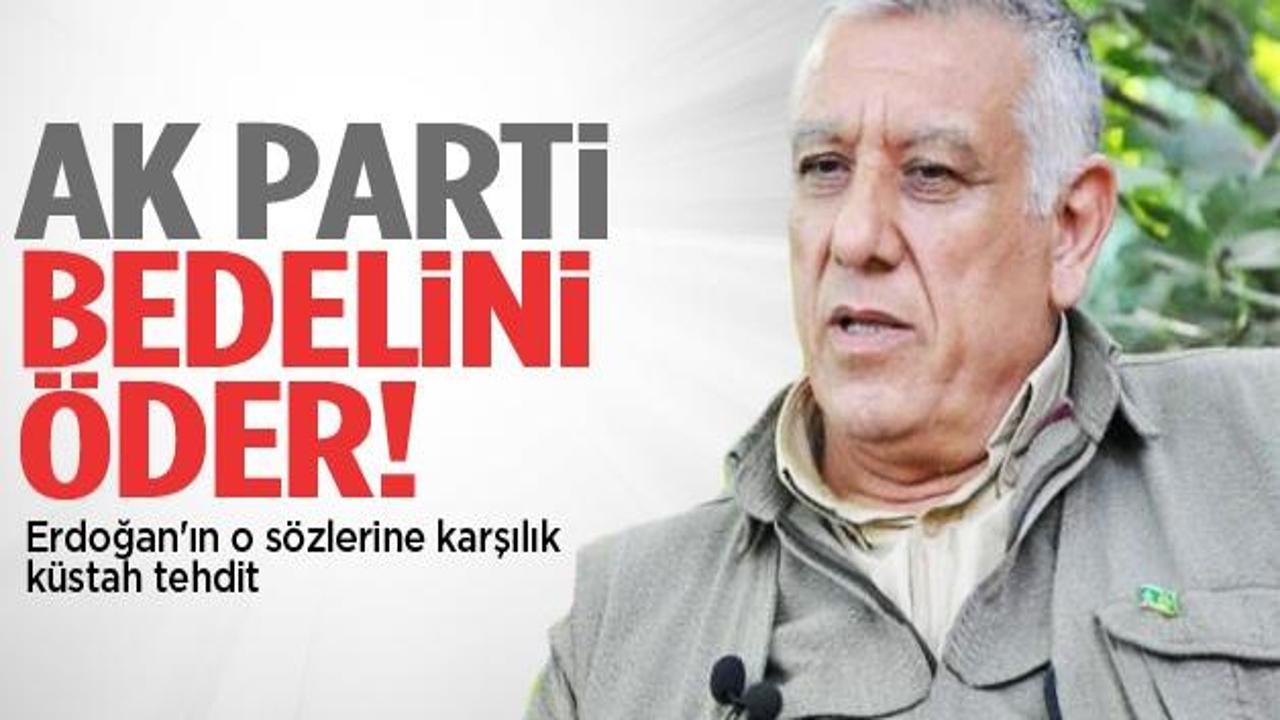Cemil Bayık: "AK Parti bedelini öder"