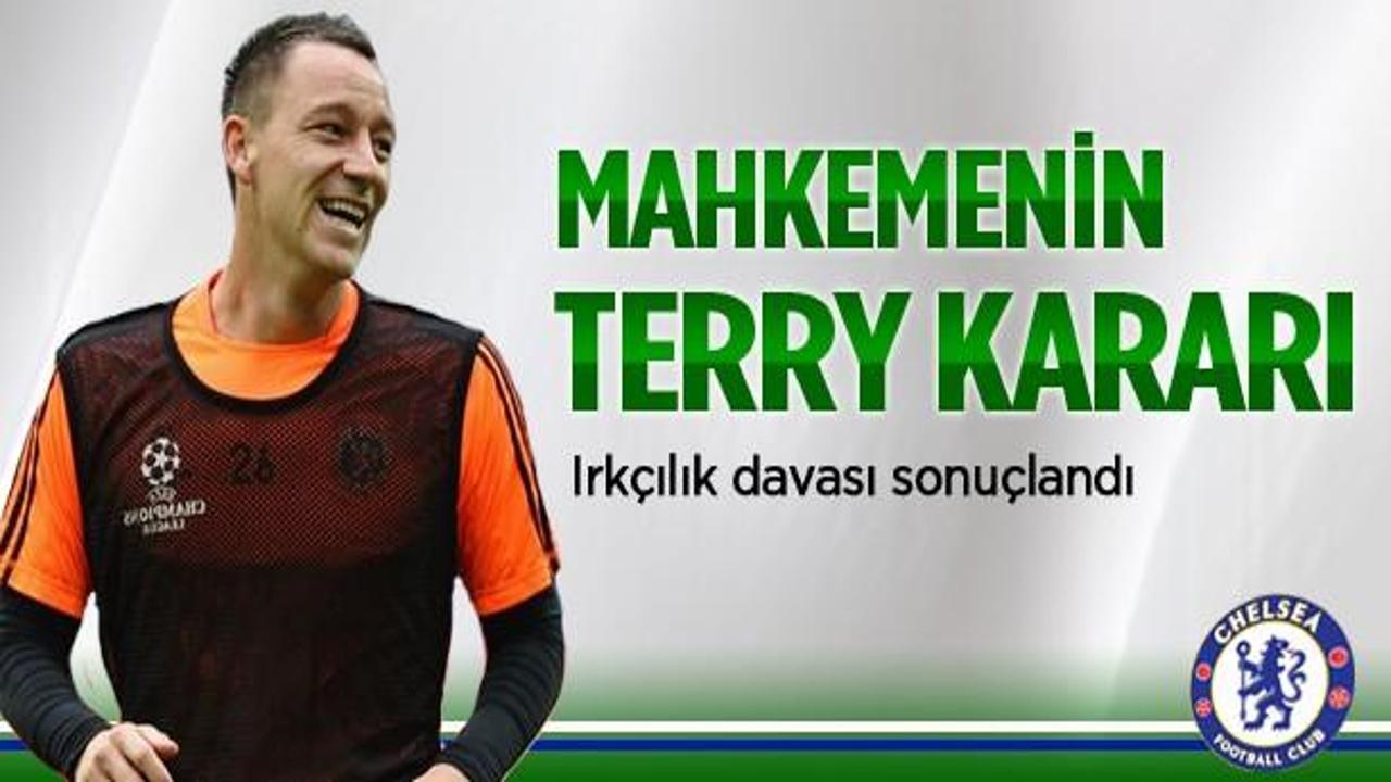 Chelsea kaptanı Terry suçsuz bulundu