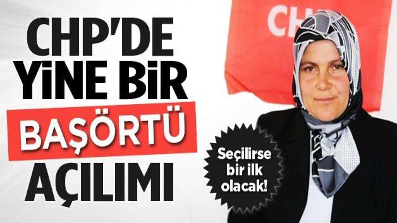 CHP Afyon'da başörtülü aday gösterdi