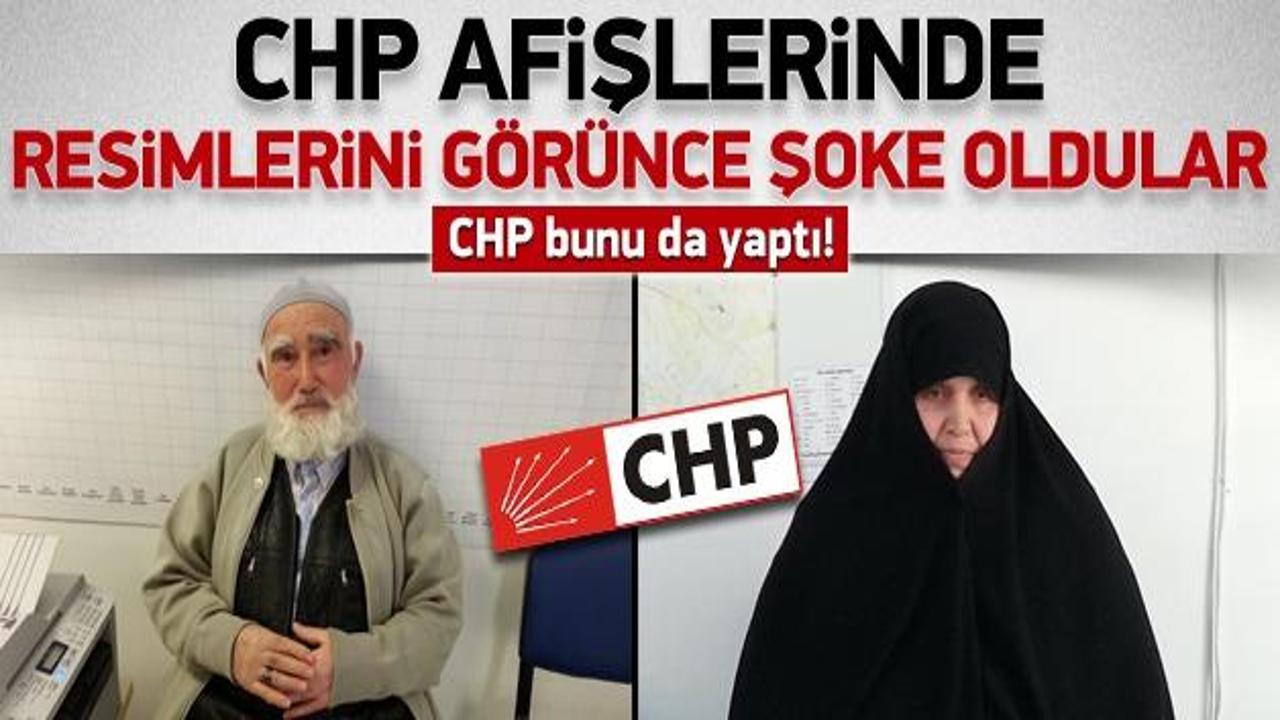 CHP Ak sakallı dedeyi kandırdı!