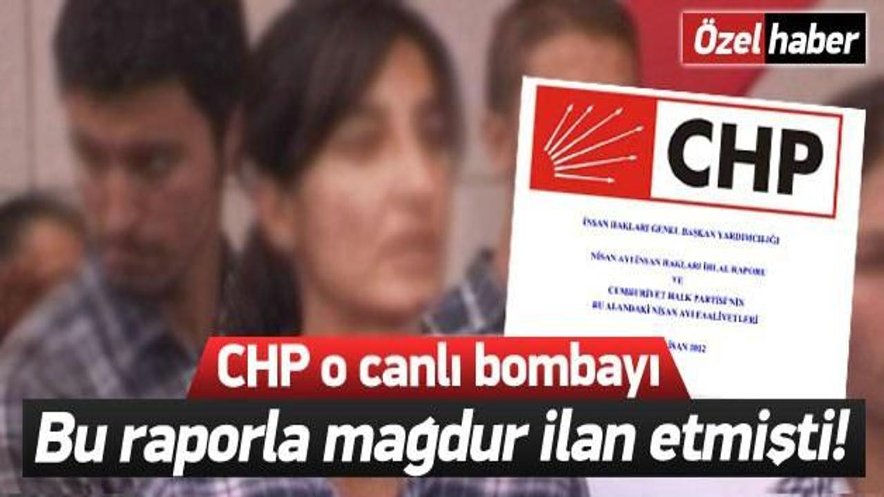 CHP canlı bombanın hakkını b&ouml;yle aramıştı!
