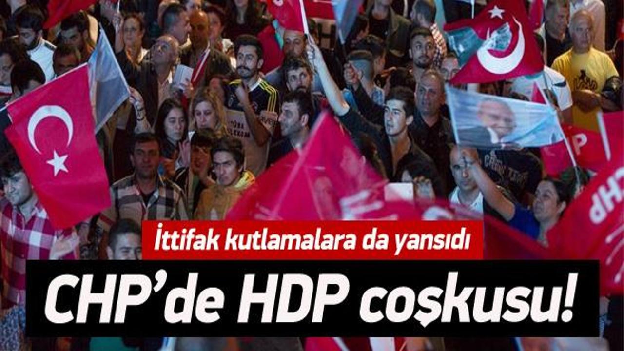 CHP Genel Merkezinde HDP çoşkusu