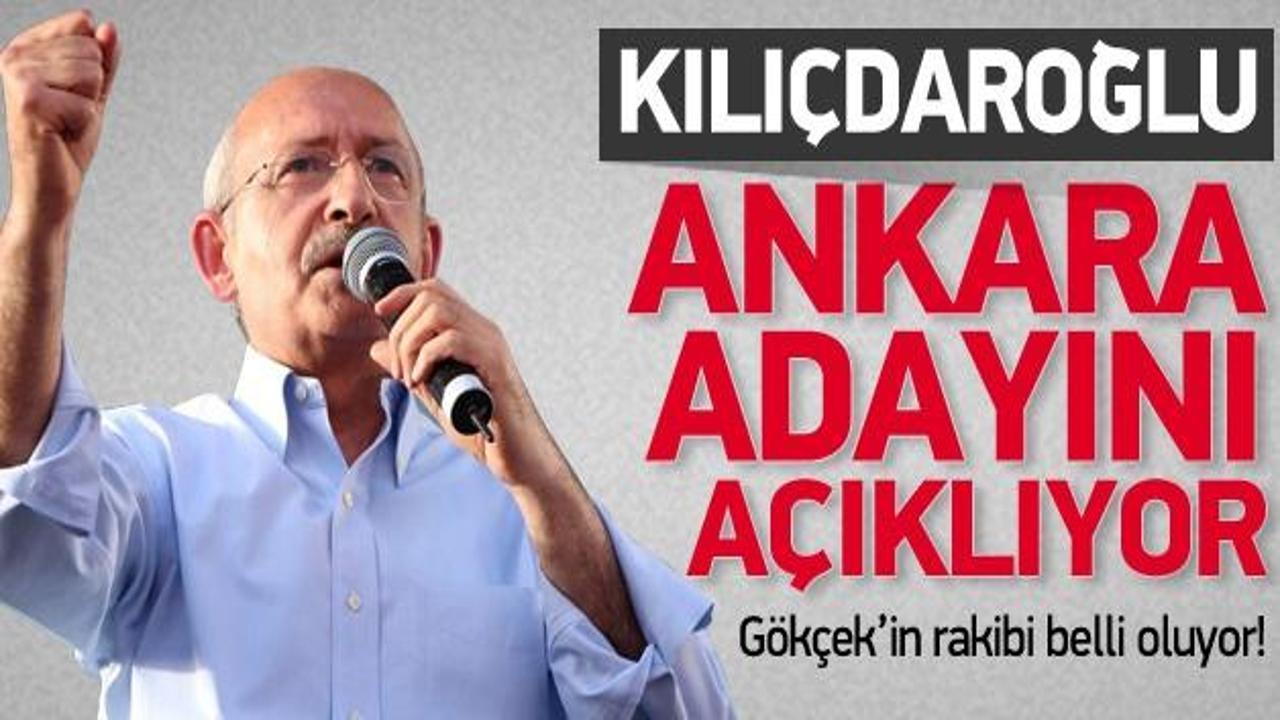 CHP, Gökçek'in karşısına kimi çıkartacak?