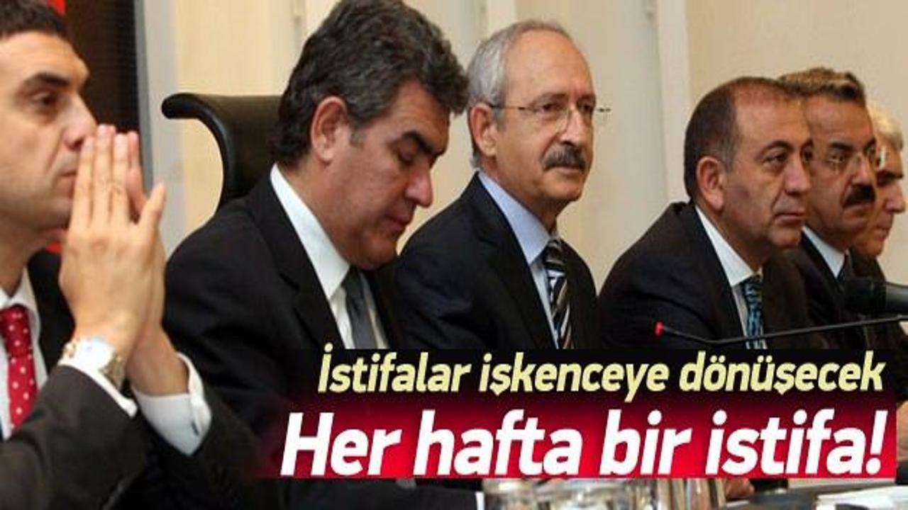 CHP'de istifa işkencesi: Her hafta bir istifa
