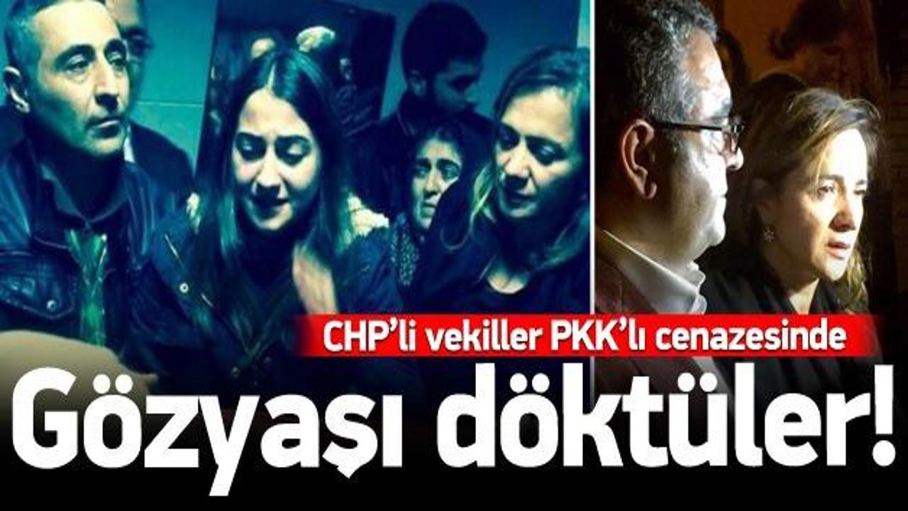 CHP'li İlgezdi PKK'lı cenazesinde ağladı!