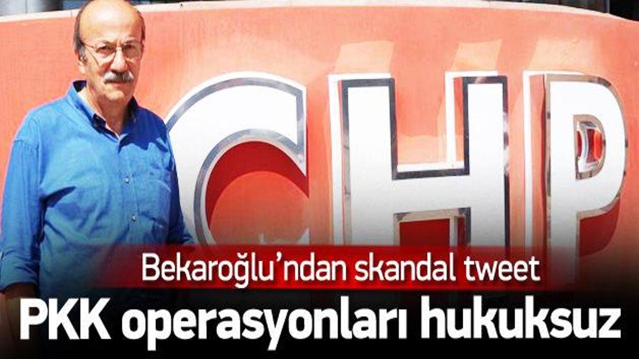 CHP'li Mehmet Bekaroğlu'ndan Silvan tweeti