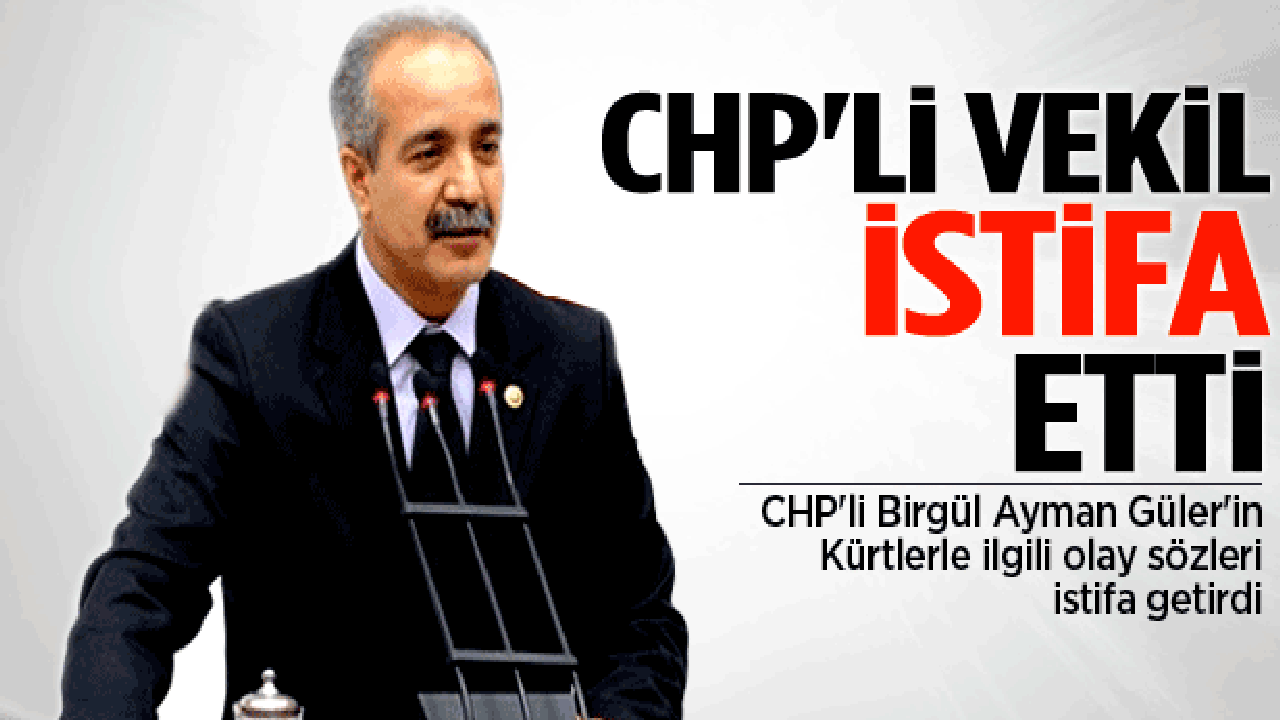 CHP'li milletvekili Salih Fırat istifa etti