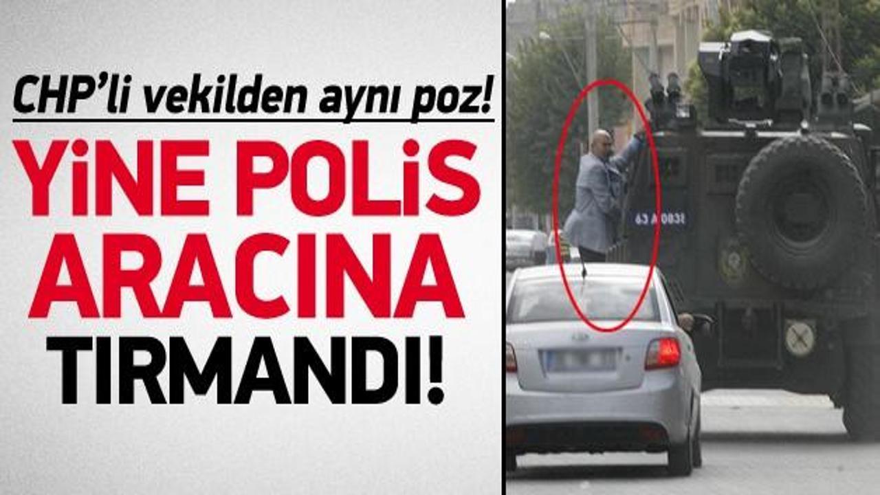 CHP'li Tanal polis aracını kovaladı