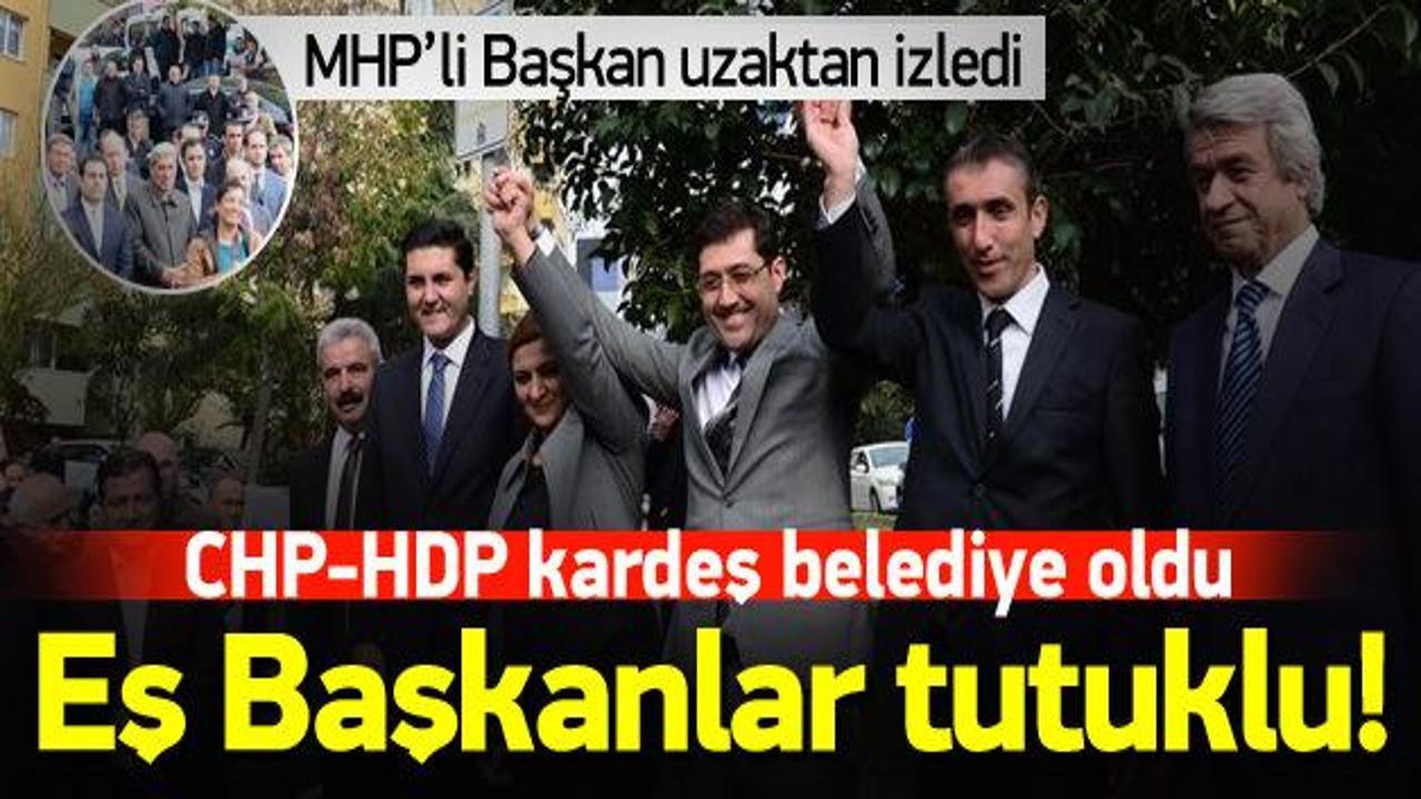 CHP'li ve HDP'li belediyeler 'kardeş' oldu