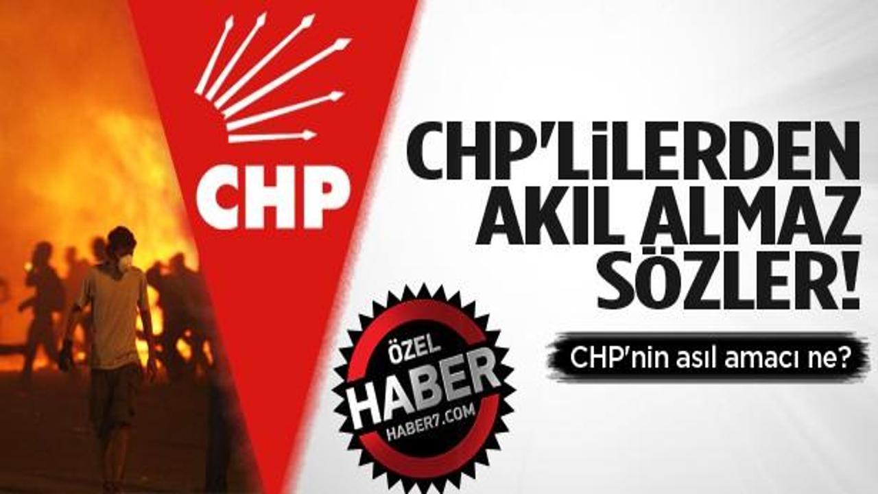 CHP'li vekillerden 'akıl almaz' provokasyon!