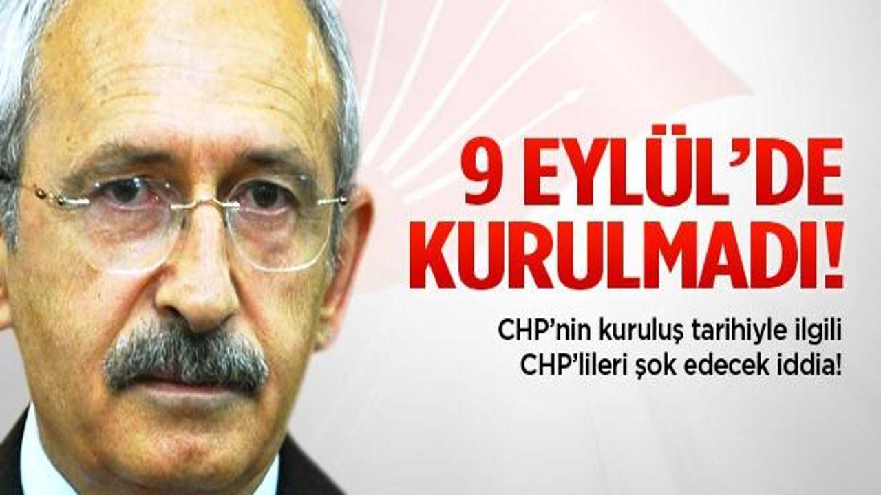 CHP'nin kuruluş tarihi ile ilgili ilginç iddia