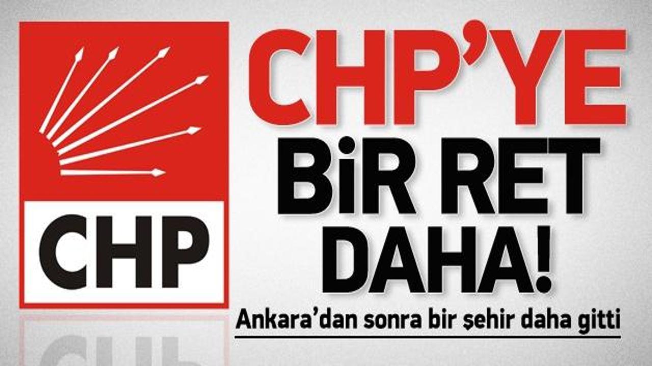 CHP'ye il seçim kurulu'ndan bir ret kararı daha